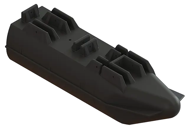 17 Inch GW Body and Nose Black Assembled-website scaled