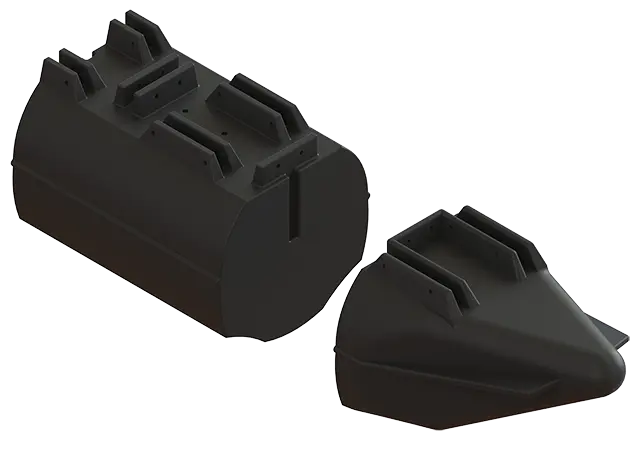 26 Inch GW Body and Nose Real Black-website scaled